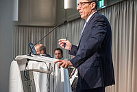 BSG-Präsident Prof. Dr. Rainer Schlegel lobt die Ehrenamtlichen als „DNA“ der Sozialgerichtsbarkeit.