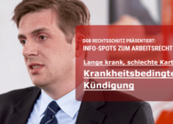 Krankheitsbedingte Kündigung