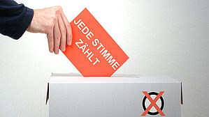 Wer gewählt werden will, muss für sich werben sich auch mit dem Gegner auseinandersetzen. Zu ihm darf sich ein Wahlbewerber auch polemisch äußern. Copyright by Adobe Stock/kebox Wer gewählt werden will, muss für sich werben sich auch mit dem Gegner auseinandersetzen. Zu ihm darf sich ein Wahlbewerber auch polemisch äußern. Copyright by Adobe Stock/kebox