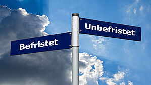 Unsichere Geschäftsentwicklung? Befristete Arbeitsverhältnisse sind der falsche Weg! Copyright by Calado/fotolia.