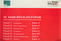 12. Hans-Böckler-Forum zum Arbeits- und Sozialrecht 2019 © Frank Ott