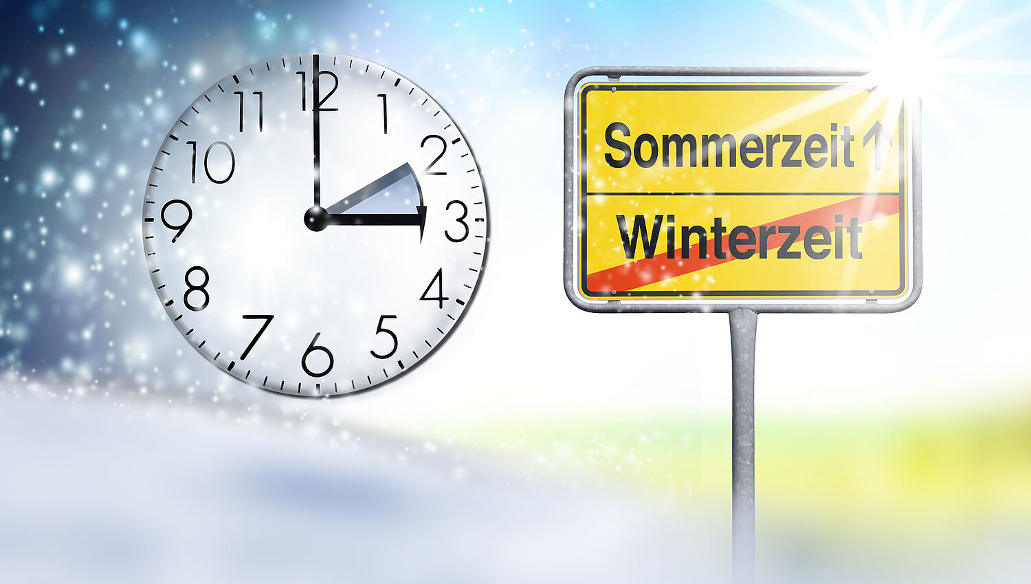 Konzept Musical Klammer uhr umstellen auf sommerzeit Schraube Baby Dean
