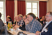 Das Publikum ist konzentriert