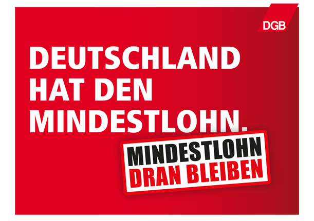 Deutschland hat ab dem 01. Januar 2015 den Mindestlohn 