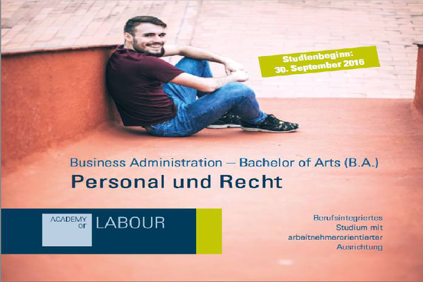 29.06.16 - Academy of Labour: Informationsveranstaltung zum Studiengang Personal & Recht