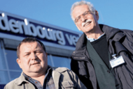 Betriebsrat Jürgen Emmenegger (links) und Rechtssekretär Hannes Bayer Betriebsrat Jürgen Emmenegger (links) und Rechtssekretär Hannes Bayer