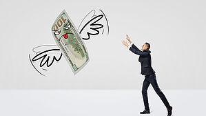 Erst gewonnen und dann doch ganz schnell zerronnen. Copyright by Aobe Stock/ gearstd Erst gewonnen und dann doch ganz schnell zerronnen. Copyright by Aobe Stock/ gearstd