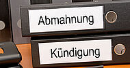 Abgemahntem Fehlverhalten folgt Kündigung © Adobe Stock: DOC RABE Media Abgemahntem Fehlverhalten folgt Kündigung © Adobe Stock: DOC RABE Media
