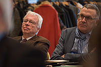 Prof. Dr. Otto Ernst Kempen und Prof. Dr. Martin Allespach beide Europäische Akademie der Arbeit in der Universität Frankfurt