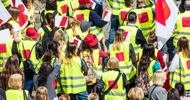 Gute Tarifverträge gibt es nur, wenn man sie auch erstreiken kann. © Adobe Stock - karepa