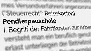 BFH: Grundsätzliches zur Pendlerpauschale. Copyright by Adobe Stock/Nico Theiss