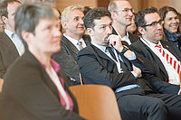 Teilnehmer*innen im Plenum