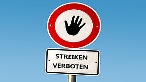 Streikrecht ist Menschenrecht. Copyright by Thomas Reimer