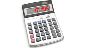 Im Minus stand nicht nur die Firma, auch der von der Insolvenz betroffene Kläger muss um sein Geld kämpfen. © Adobe Stock: Marco2811 Im Minus stand nicht nur die Firma, auch der von der Insolvenz betroffene Kläger muss um sein Geld kämpfen. © Adobe Stock: Marco2811
