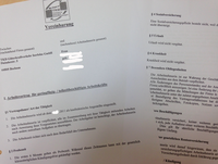 Unglaublicher Arbeitsvertrag der Firma TKD