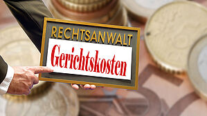 Die Höhe des Streitwertes eines Verfahrens bestimmt Gerichts- und Anwaltskosten. Copyright by Adobe Stock/Gerhard Seybert