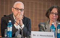 Moderation V. l. n. r.: Dr. Johannes Heuschmid, Hugo Sinzheimer Institut für Arbeitsrecht und Dorothee Müller-Wenner DGB Rechtsschutz GmbH, Zeitschrift »Arbeit und Recht«