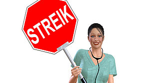 Der Bund und die kommunalen Arbeitgeber stellen sich stur: Beschäftigte im öffentlichen Dienst verleihen ihre berechtigten Forderungen durch Warnstreiks Ausdruck. Copyright by Adobe Stock / Deminos Der Bund und die kommunalen Arbeitgeber stellen sich stur: Beschäftigte im öffentlichen Dienst verleihen ihre berechtigten Forderungen durch Warnstreiks Ausdruck. Copyright by Adobe Stock / Deminos