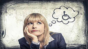 Auch die Psyche kann sich auf das Gehvermögen auswirken. Copyright by DDRockstar/Fotolia Auch die Psyche kann sich auf das Gehvermögen auswirken. Copyright by DDRockstar/Fotolia