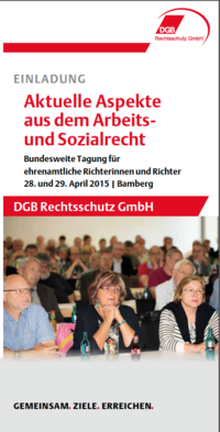 Flyer Fachveranstaltung Bamberg 