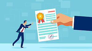 Zeugnis nur, wenn das Arbeitsverhältnis beendet ist? Copyright by Feodora /Adobe Stock Zeugnis nur, wenn das Arbeitsverhältnis beendet ist? Copyright by Feodora /Adobe Stock