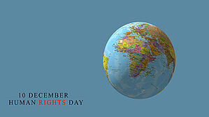 Jeweils am 10. Dezember erinnern wir uns am "Tag der Menschenrechte" daran, dass für 80 Prozent der Weltbevölkerung diese deutlich eingeschränkt sind. © Adobe Stock - SN