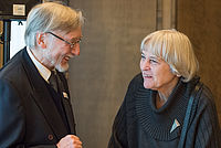 Rudolf Buschmann (Jurist) Gewerkschaftlichen Centrum für Revision und Europäisches Recht im Gespräch im Gespräch mit Prof. D. Ninon Colneric, Richterin am EuGH a.D.