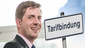 Gert Becker:Tarifbindung zahlt sich aus! Copyright by Adobe Stock kamasigns/Fotolia