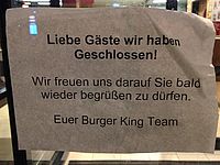 Gehen die Lichter endgültig aus bei der Burger King GmbH ?