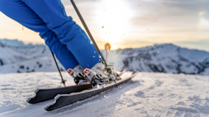 Auch mit Morbus Bechterew darf man Ski fahren © Adobe Stock - Tobias