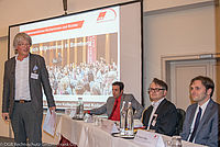 Reinhard-Ulrich Vorbau begrüßte als Geschäftsführer die Teilnehmer*innen
