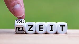 Teilzeitkräfte dürfen beim Wechsel von Vollzeit in Teilzeit nicht benachteiligt werden. Copyright by Fokussiert/Adobe Stock