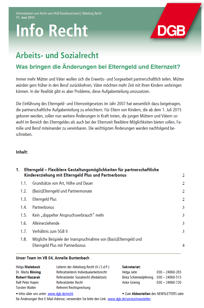 Ratgeber Allgemein Dgb Rechtsschutz Gmbh