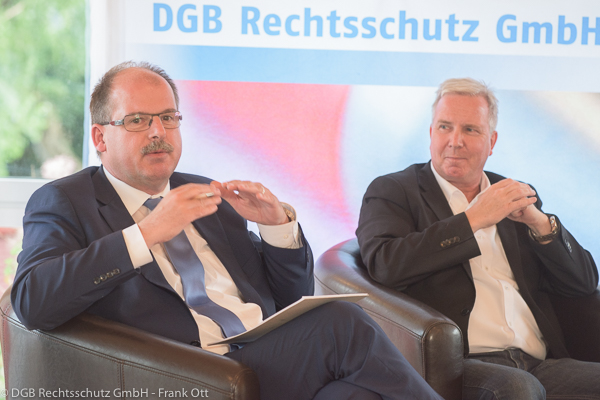 Stefan Körzell bei der Themenwerft Stefan Körzell bei der Themenwerft