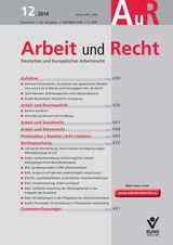 Tjark Menssen, Frankfurt/M, Leiter der Abt. Recht und Grundsatz der DGB Rechtsschutz GmbH in Arbeit und Recht 2014, Ausgabe 12, S. 452–455 Tjark Menssen, Frankfurt/M, Leiter der Abt. Recht und Grundsatz der DGB Rechtsschutz GmbH in Arbeit und Recht 2014, Ausgabe 12, S. 452–455